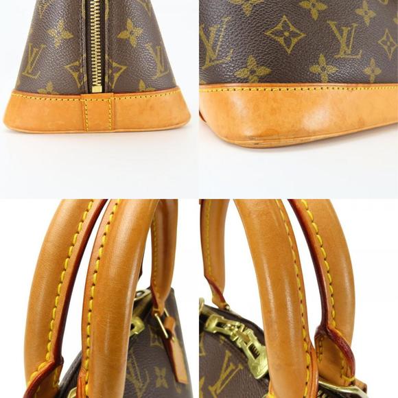 LOUIS VUITTON Brown Monogram Alma Bag - Picture 5 of 11